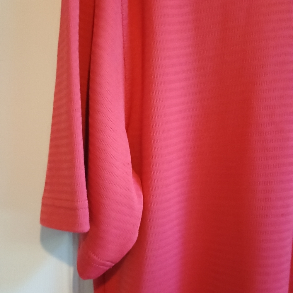 Greg Norman Mens Large Salmon Polo Shirt Short Sleeve Golf Preppy Classic - Picture 7 of 16